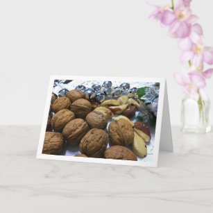 Walnuts and Brazil Nuts Card