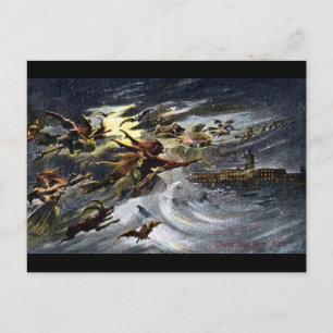 Walpurgis Night Witches Dance 3 postcard