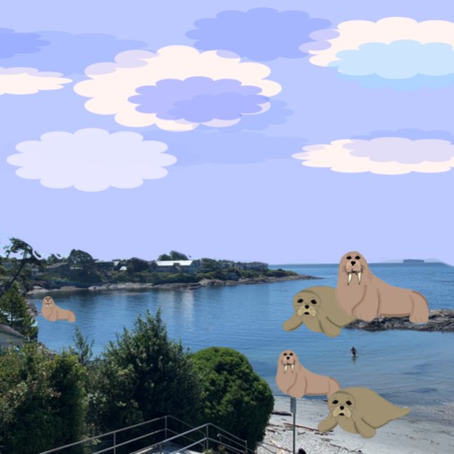 Walrus and Sea Lions Ocean Jigsaw Puzzle (Creator Uploaded)