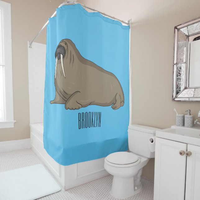 Walrus cartoon illustration (In Situ)