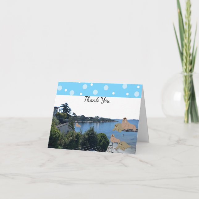 Walrus et le Merci des lions de mer (Devant)