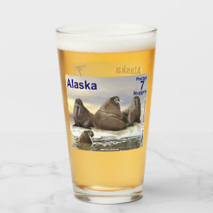 Walrus - Four Brothers - Alaska Postage Glass