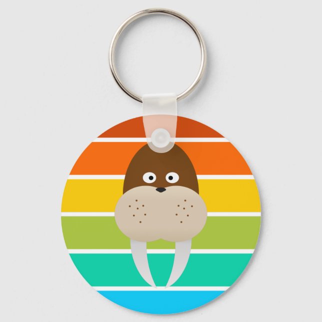 Walrus Keychain (Front)