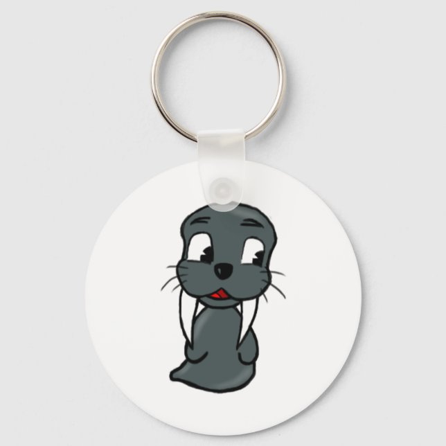 Walrus Keychain (Front)