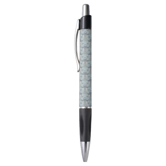 Walrus Moustache Pattern Pen (Top (Vertical))