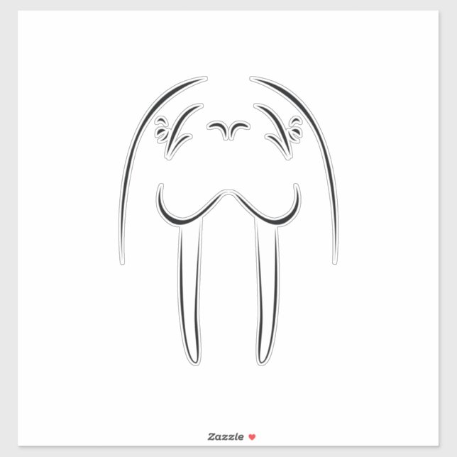 Walrus Outline (Sheet)