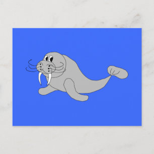 Walrus Postcard