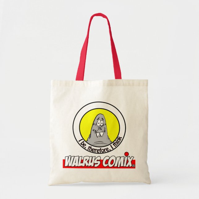 WALRUS TOTE BAG! (Front)