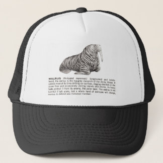 walrus trucker hat