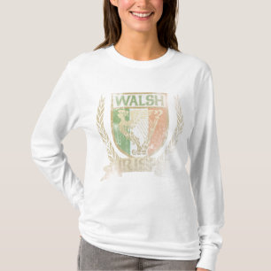Walsh Irish Crest t shirt