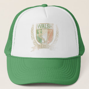 Walsh Irish Crest Trucker Hat