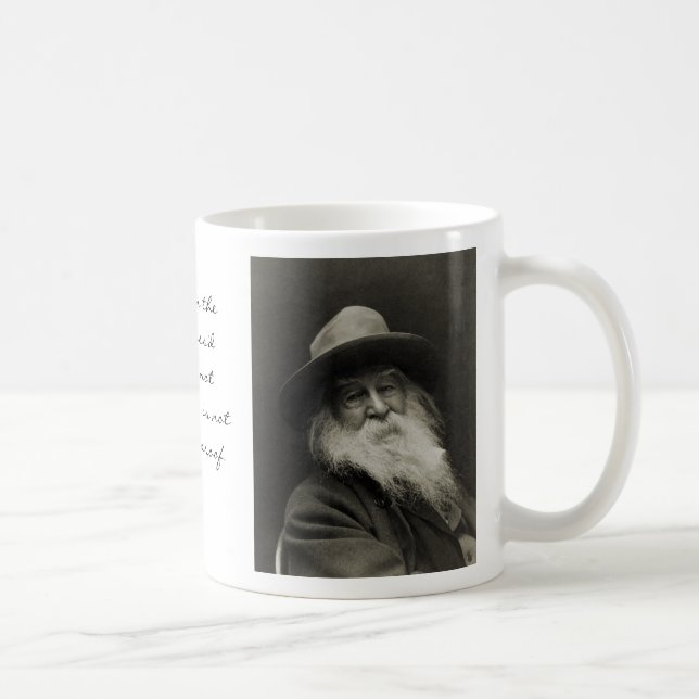 Walt Whitman Coffee Mug (Right)