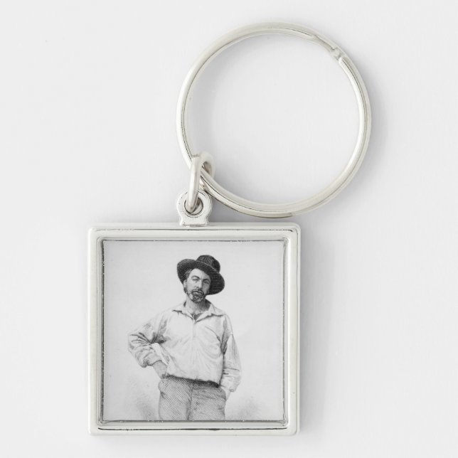 Walt Whitman, frontispiece to 'Leaves of Keychain (Front)