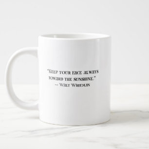 Walt Whitman Positive Quote Coffee Mug