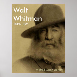 Walt Whitman Poster