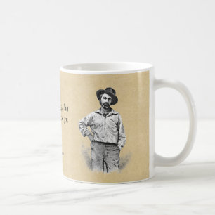 Walt Whitman Quotation ❝Let it produce joy❞ Coffee Mug