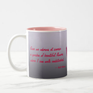 Walt Whitman Tulips Ceramic Mug