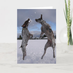 Walter and Luther Up, Up and Away Greeting Card