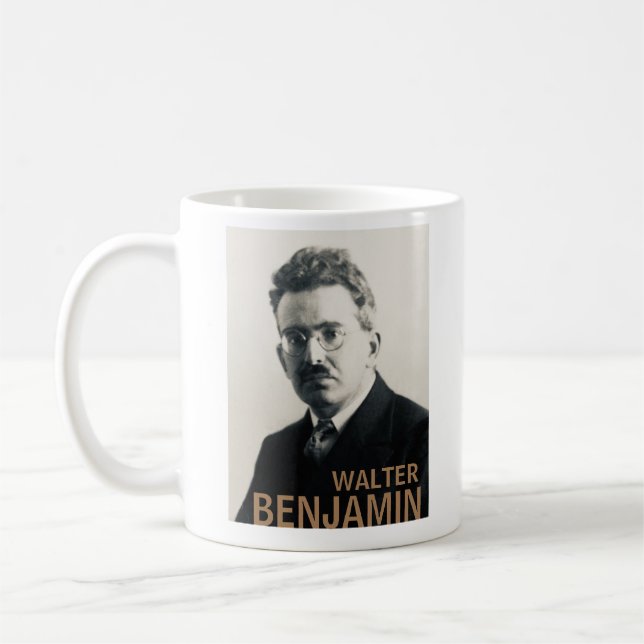 Walter Benjamin Coffee Mug (Left)