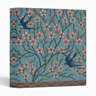 Walter Crane Almond Blossom & Swallow Binder