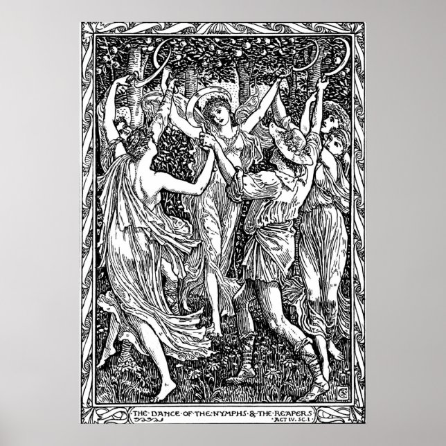 WALTER CRANE POSTER (Front)