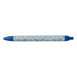 Walter Crane Seed and Flower Art Nouveau Black Ink Pen
