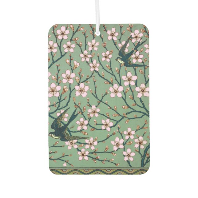 Walter Crane Swallows and Almonds Air Freshener (Front)