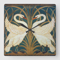 Walter Crane Swan, Rush And Iris Art Nouveau