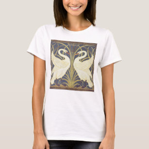Walter Crane Swan, Rush And Iris Art Nouveau T-Shirt