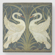 Walter Crane Swan & Rush and Iris Victorian