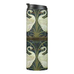 Walter Crane Swan & Rush and Iris Victorian  Thermal Tumbler