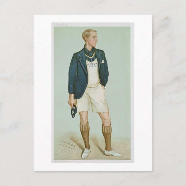 Walter Erskine-Crum, illustration from 'Men of the Postcard (Front)