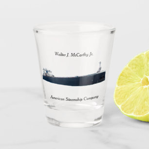 Walter J. McCarthy Jr. shot glass