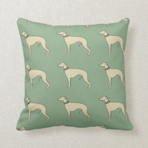 Walter le coussin de coussin de whippet