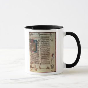Walter Map taking down a story of the adventures Mug