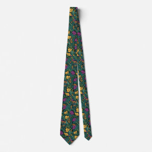 Walter Morris Inspired Floral Print Tie