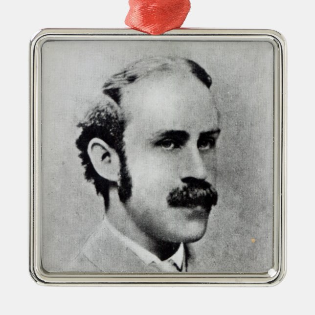 Walter Pater Metal Ornament (Front)