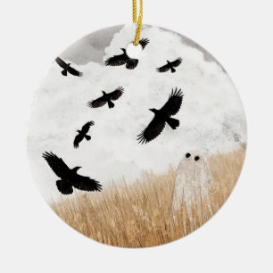 Walter & The Crows Ceramic Ornament