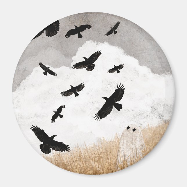 Walter & The Crows Magnet (Front)