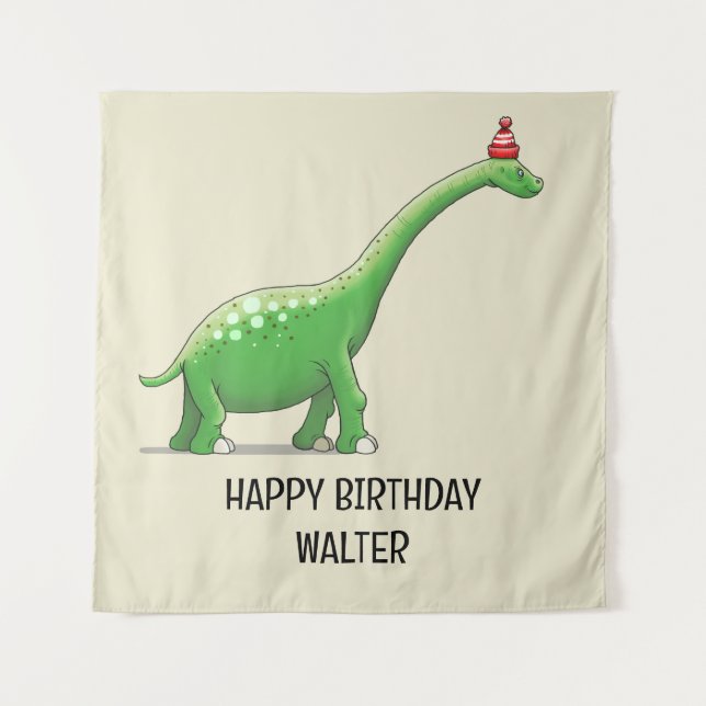 Walter the Dinosaur Tapestry (Front)