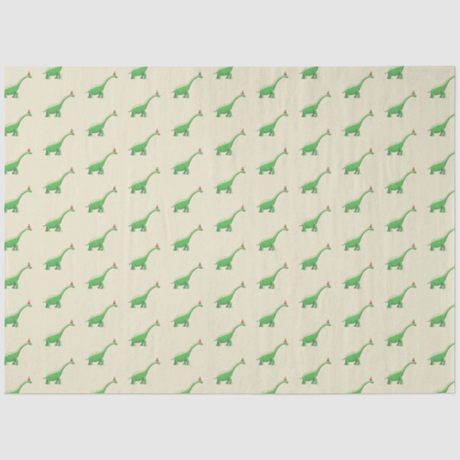 Walter the Dinosaur Tissue Paper (Front)