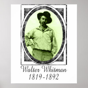 Walter Whitman Poster