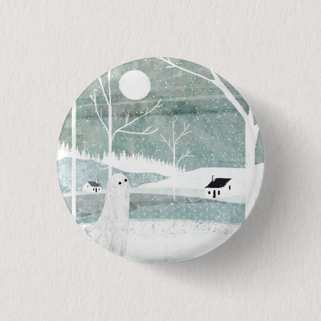 Walter Winter 1 Inch Round Button (Front)
