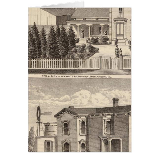 Walters, Crowell residences, farm (Front)