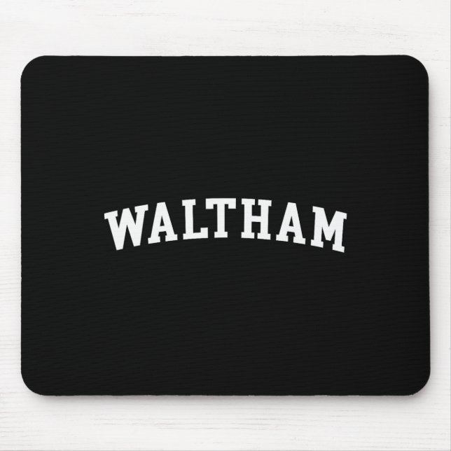 Waltham  mouse pad (Front)