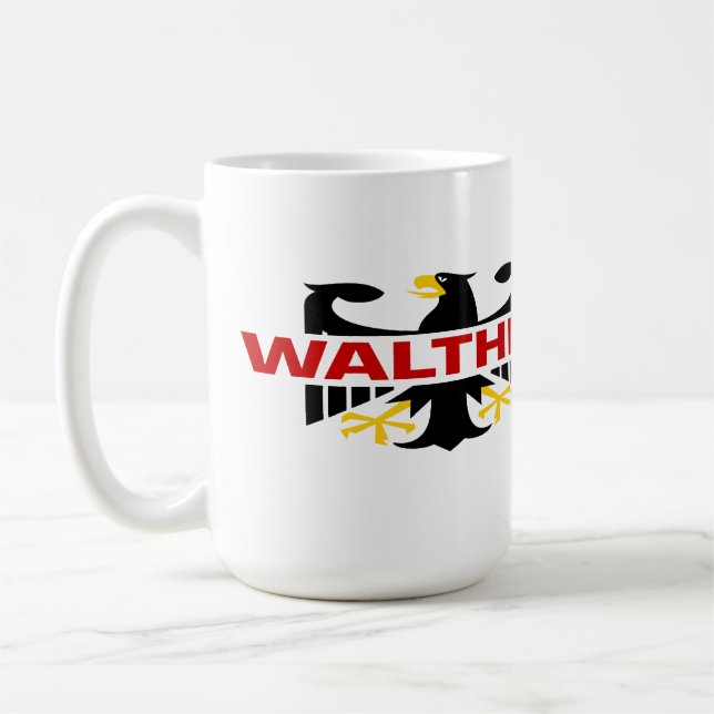 Walther Surname Coffee Mug (Left)