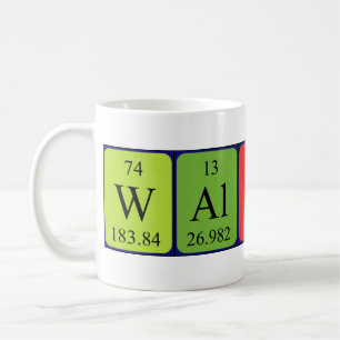 Walton periodic table name mug