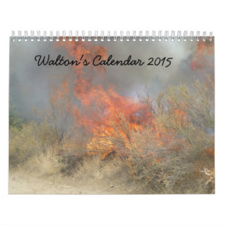 Walton's Calendar 2015