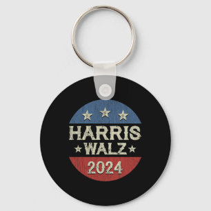 Waltz 2024 Election Kamala Harris Tim Waltz 2024 1 Keychain