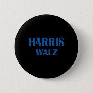 Waltz 2024 Election Kamala Harris Tim Waltz 2024 2 Inch Round Button